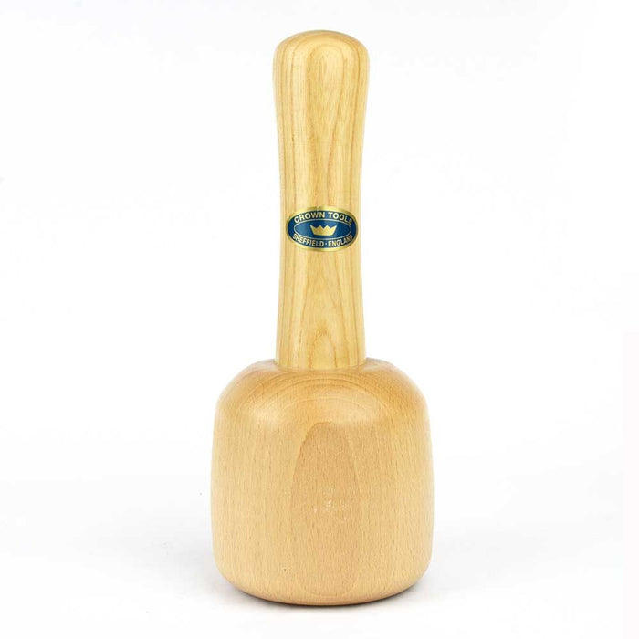 CROWN TOOLS 104 LACQUERED FINISH 18 OZ ROUND WOODCARVERS MALLET — Bear ...
