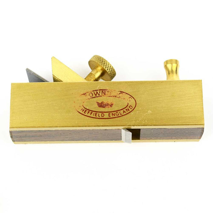 Crown Tools Brass Miniature 3 Bullnose Plane