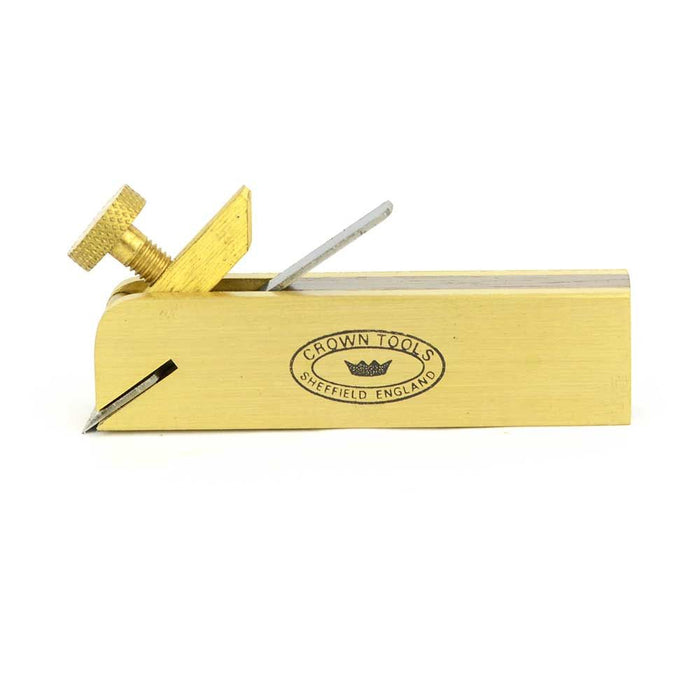 CROWN TOOLS MPBN MINIATURE ROSEWOOD & BRASS BULLNOSE PLANE