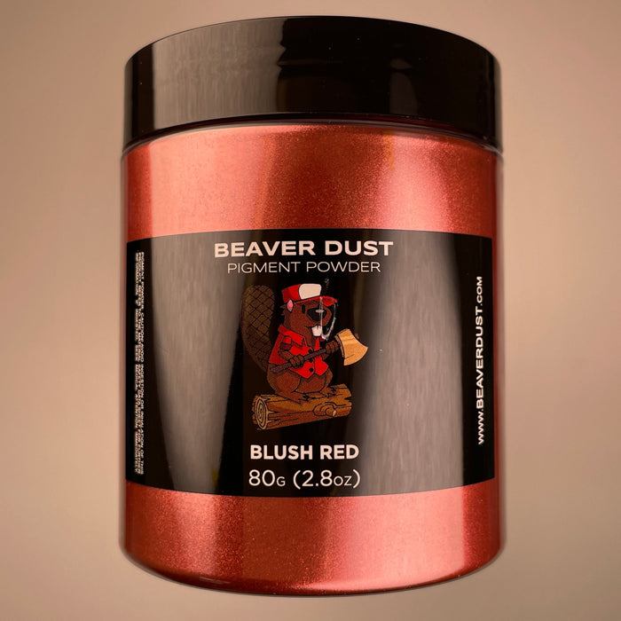 Blush Red Beaver Dust Mica Pigments