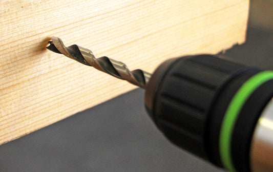 Brad Point Drill Bit  7-Pc Set In Blister Pack, 1/8" - 1/2" Diameter