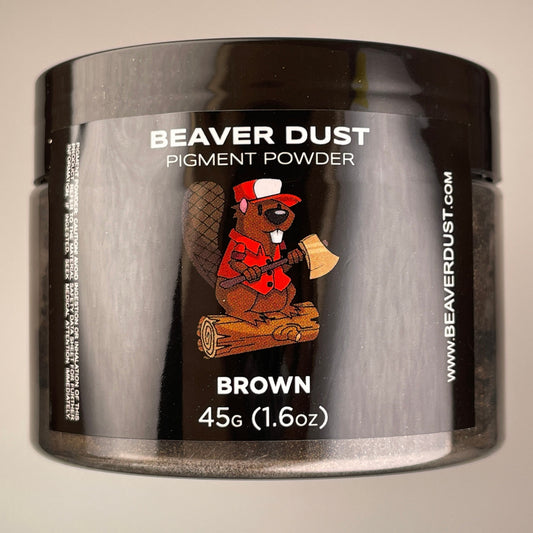 Brown - Beaver Dust Mica Pigments