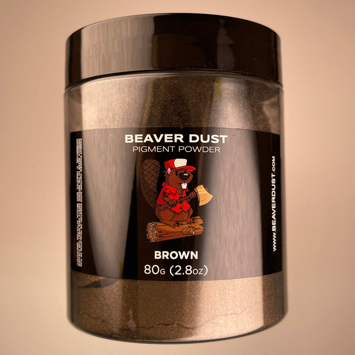 Brown - Beaver Dust Mica Pigments