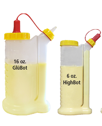 GluBot Glue Bottles | Bear Hollow Supply