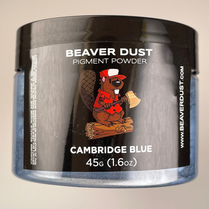 Cambridge Blue Beaver Dust Mica Pigments