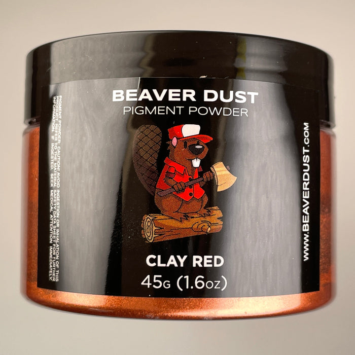 Clay Red - Beaver Dust Mica Pigments