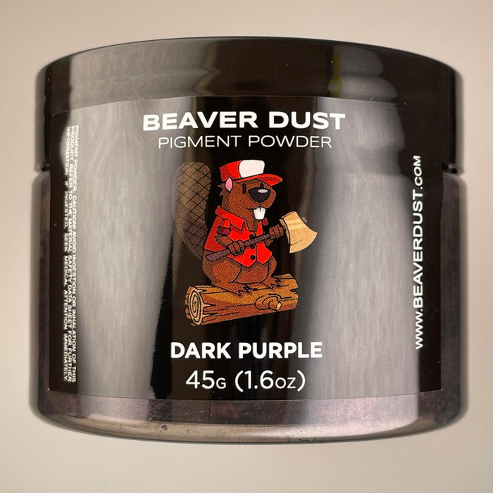 Dark Purple - Beaver Dust Mica Pigments