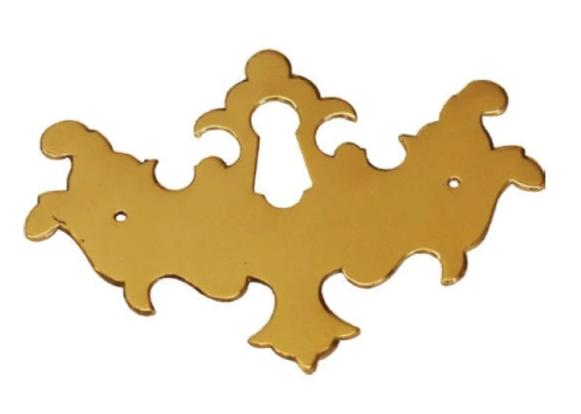 Chippendale Solid Brass Drawer Pulls 2 1/4" x 3 1/8"