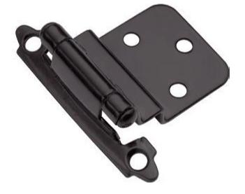 Hinge I  Black Self Closing