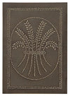 Pie Safe Tin Wheat panel