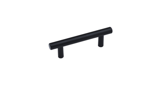 Sleek & Modern Matte Black Finish Drawer Pull