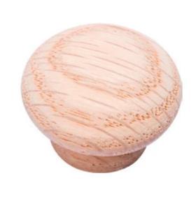Wood Knobs 1" Round