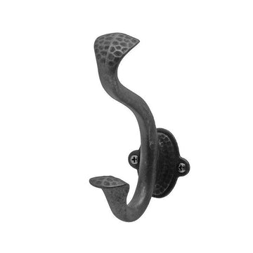 Stylish Craftsman coat, backpack, hat, or jacket Hooks Black Iron, Windover Antique, and Oil-Rubbed Bronze Highlight Belwith Products