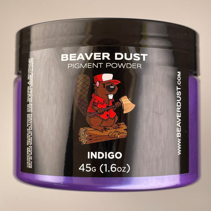 Indigo Beaver Dust Mica Pigments