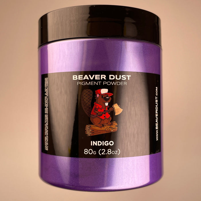 Indigo Beaver Dust Mica Pigments