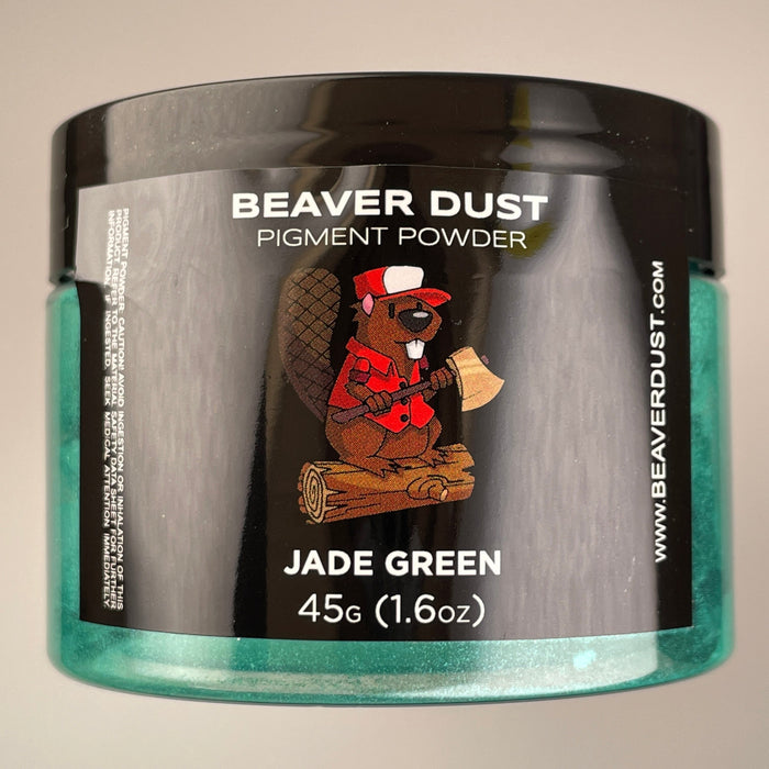 Jade Green Beaver Dust Mica Pigments