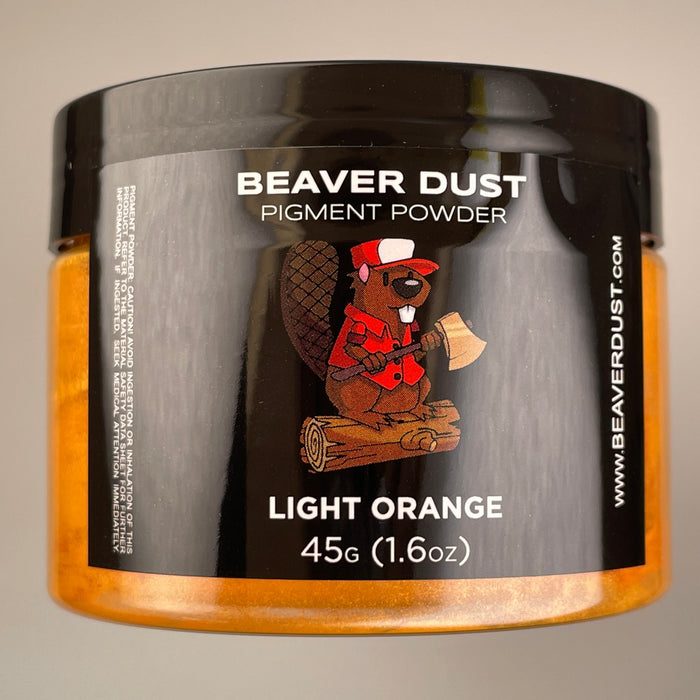 Light Orange - Beaver Dust Mica Pigments