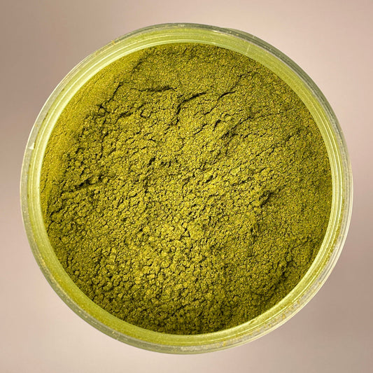 Olive Yellow Beaver Dust Mica Pigments