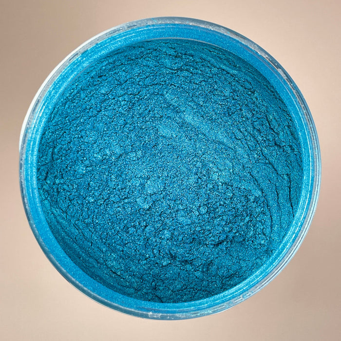 Peacock Green Beaver Dust Mica Pigments