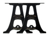 28" Cast Aluminum Table Legs (Lewis), 3 Pack