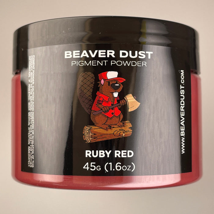 Ruby Red - Beaver Dust Mica Pigments