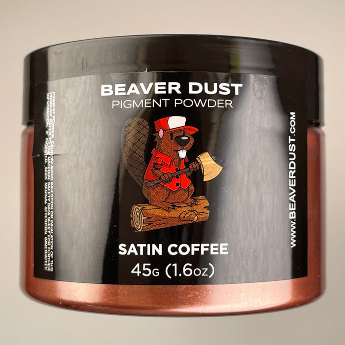 Satin Coffee - Beaver Dust Mica Pigments