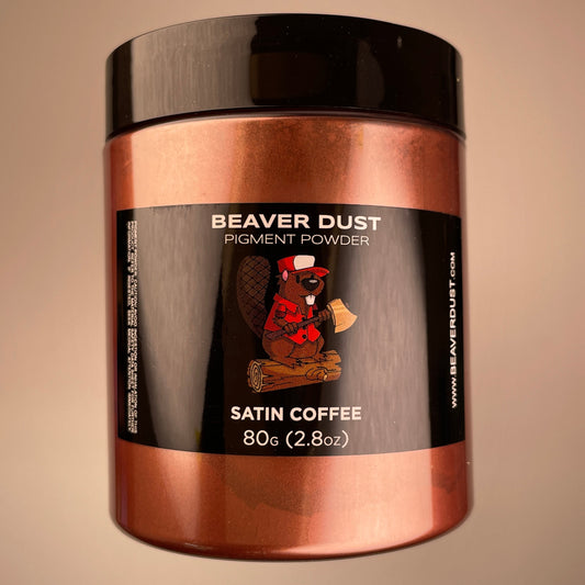 Satin Coffee - Beaver Dust Mica Pigments