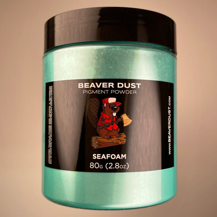 Seafoam Beaver Dust Mica Pigments
