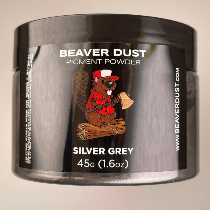 Silver Grey Beaver Dust Mica Pigments