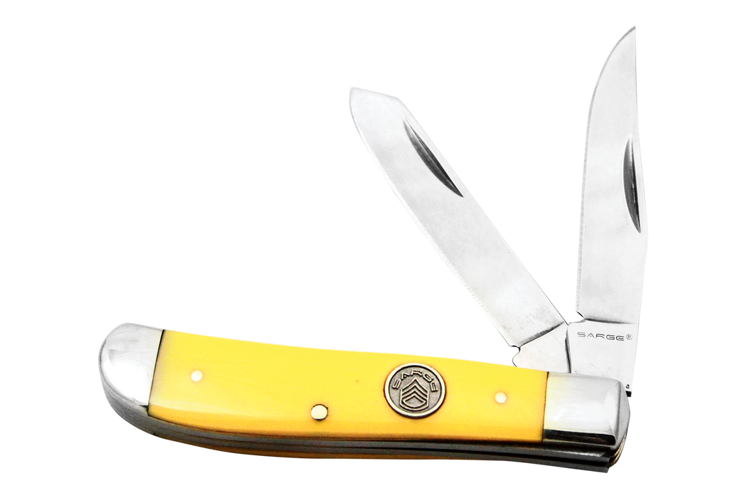SARGE Trapper - Yellow Delrin 2 Blade Trapper