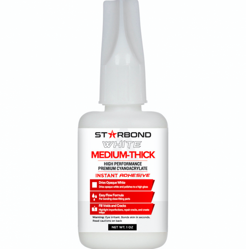 Starbond White Heavy Medium CA Glue (Medium Thick)