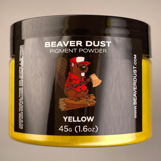 Yellow - Beaver Dust Mica Pigments