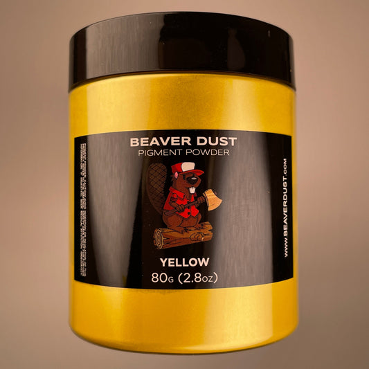 Yellow - Beaver Dust Mica Pigments