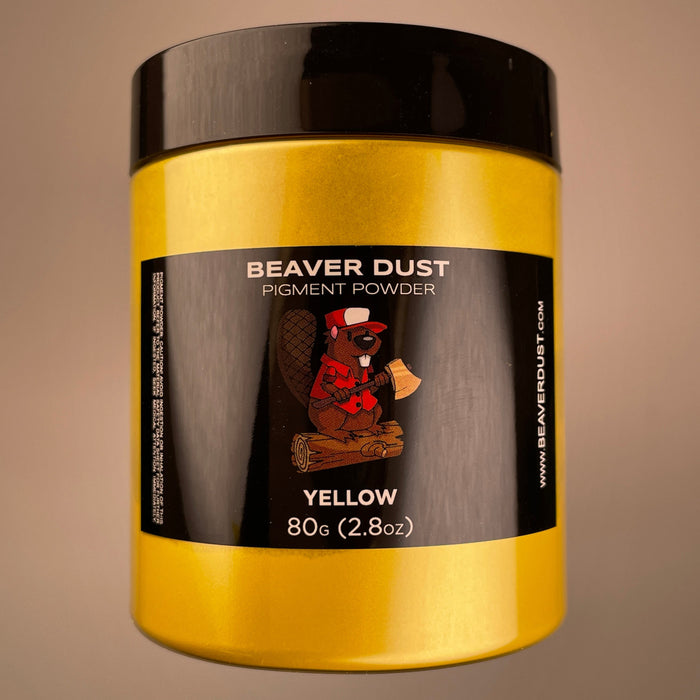 Yellow - Beaver Dust Mica Pigments